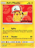 Ash's Pikachu - SM109 - (SM Promos)