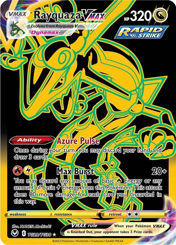 Rayquaza VMAX (Secret) - TG29/TG30