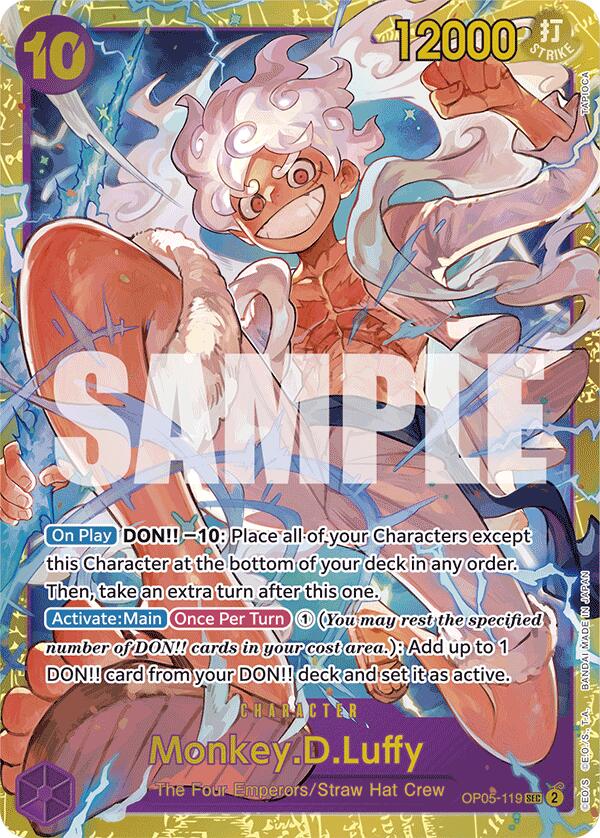 Monkey.D.Luffy (OP05-119) (Reprint) - OP05-119