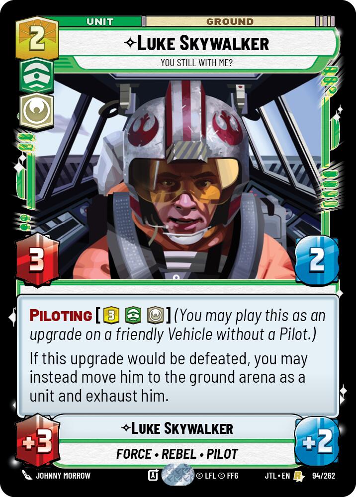 Luke Skywalker - You Still With Me? - 094/262 - (Jump to Lightspeed)