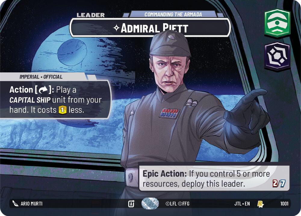 Admiral Piett - Commanding the Armada (Showcase) - 1001 - (Jump to Lightspeed)
