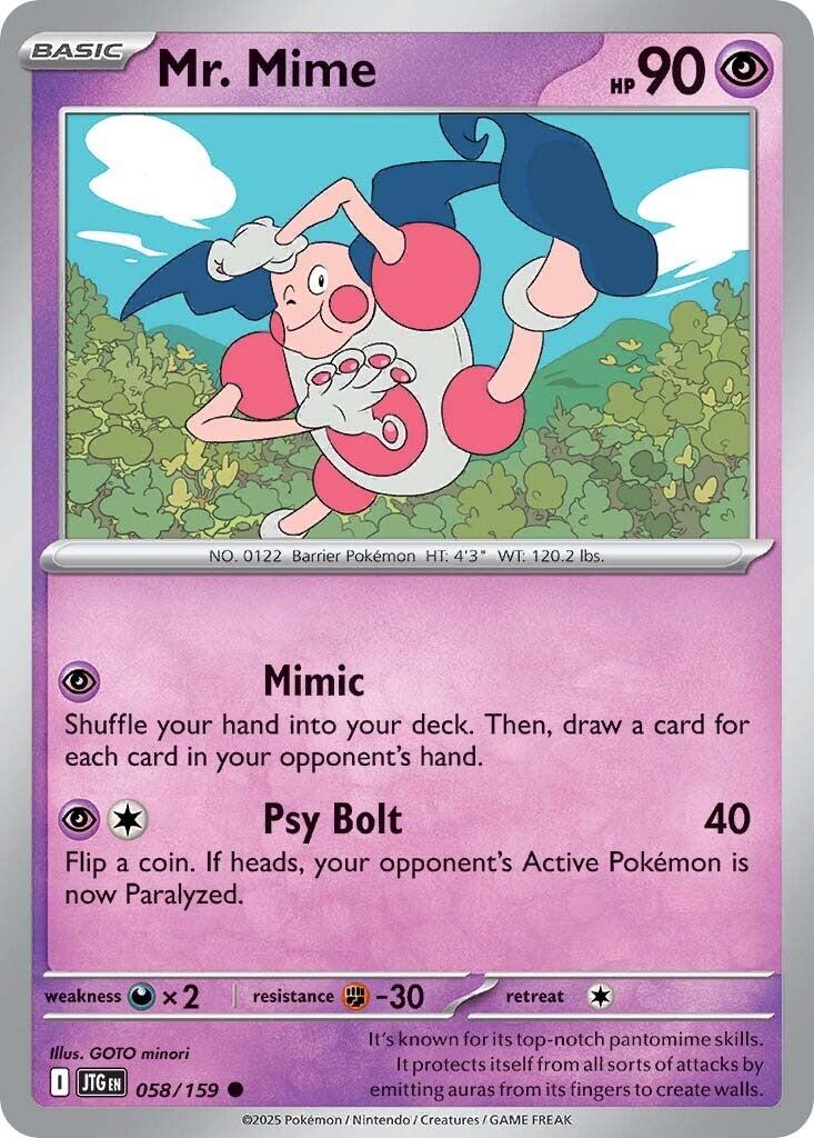 Mr. Mime - 058/159