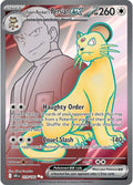 Team Rocket's Persian ex - 219/182 - 219/182 - (SV10: Destined Rivals)