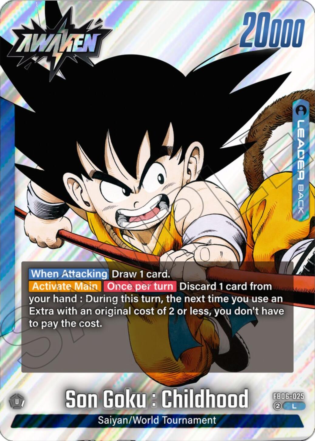 Son Goku : Childhood - FB06-025 [SB01 - FB06-025]