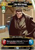 Obi-Wan Kenobi - Protective Padawan (Prestige Foil) - 1096 - (Legends of the Force)