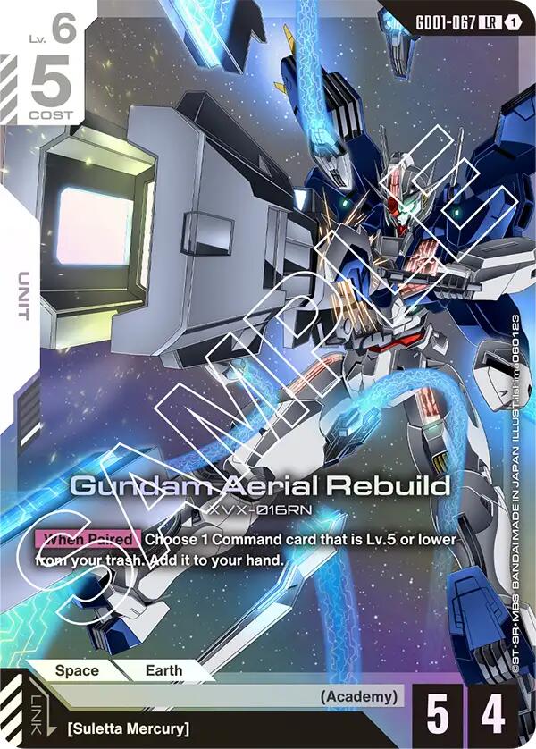 Gundam Aerial Rebuild [GD01 - GD01-067]