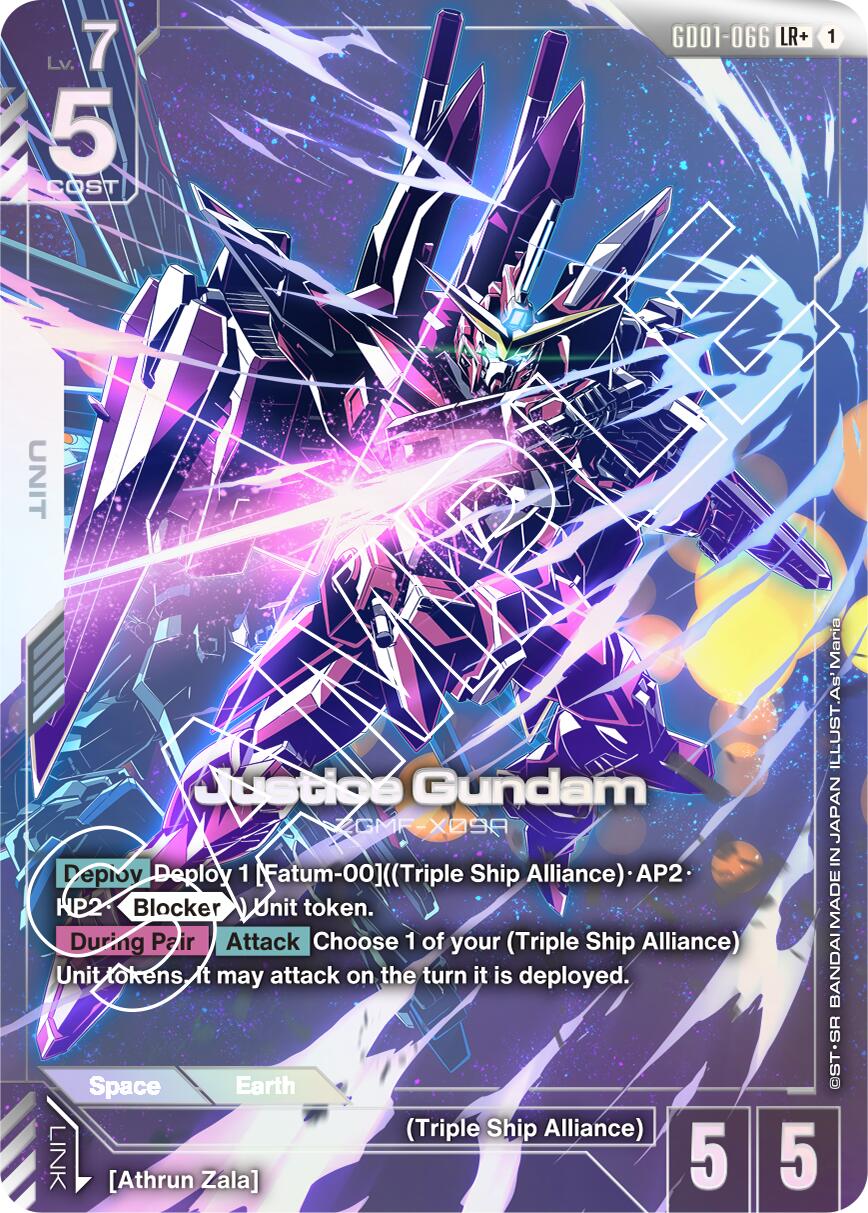 Justice Gundam (LR+) [GD01 - GD01-066]