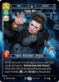 Leia Organa - Extraordinary - 80 - (Organized Play Promos)