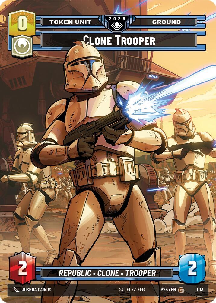 Battle Droid // Clone Trooper - T01 // T03 - (Organized Play Promos)