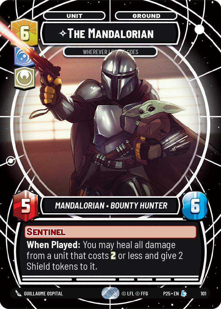 The Mandalorian - Wherever I Go, He Goes - 101 - (Organized Play Promos)