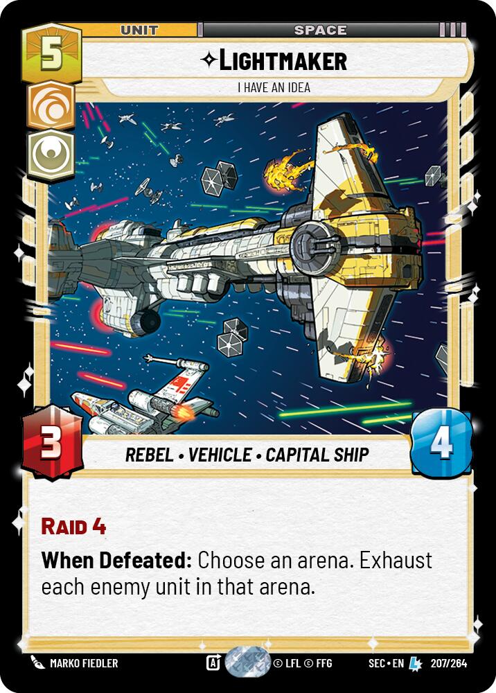Lightmaker - I Have An Idea - 207/264 - (Secrets of Power)