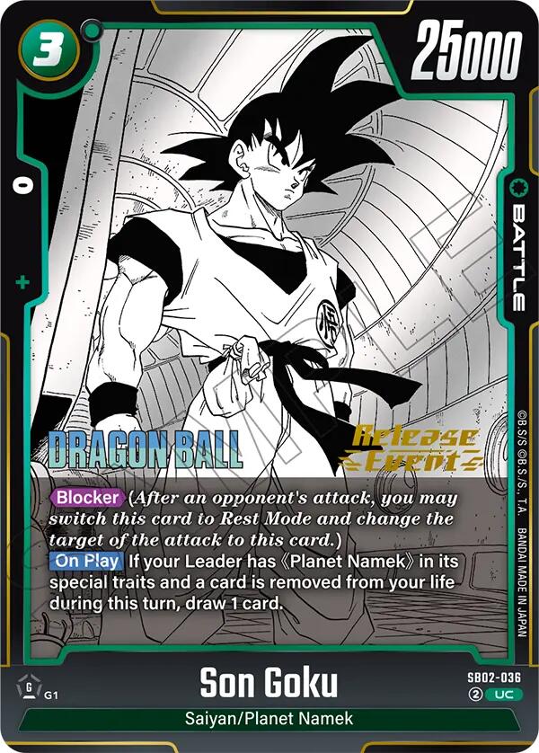 Son Goku - SB02-036 [SB02_RE - SB02-036]
