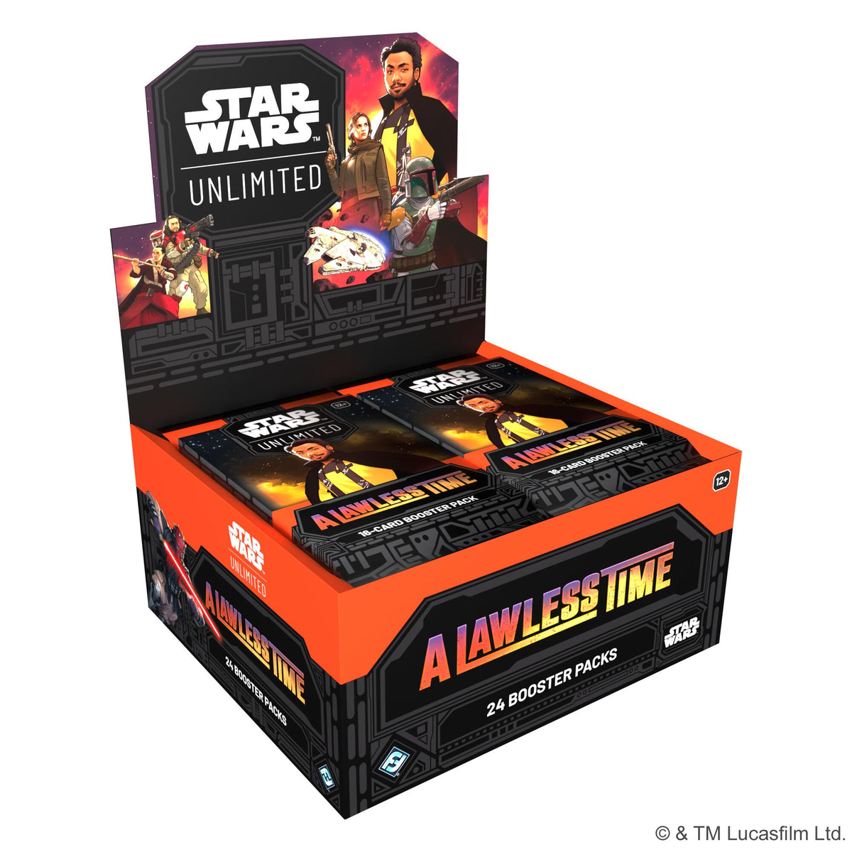 Star Wars Unlimited: A Lawless Time - A Lawless Time - Booster Display
