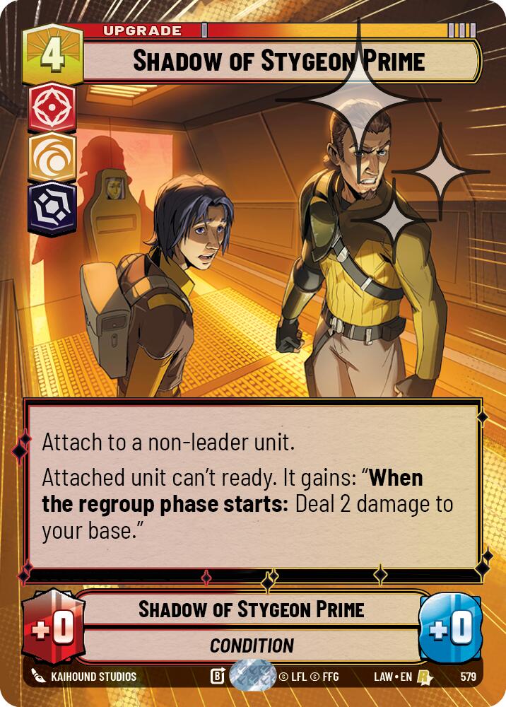 Shadow of Stygeon Prime (Hyperspace Foil) - 579 - (A Lawless Time)