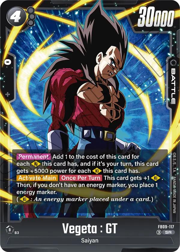 Vegeta : GT - FB09-117 [FB09 - FB09-117]