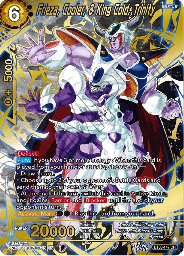 Frieza, Cooler, & King Cold, Trinity [BT30 - BT30-147]