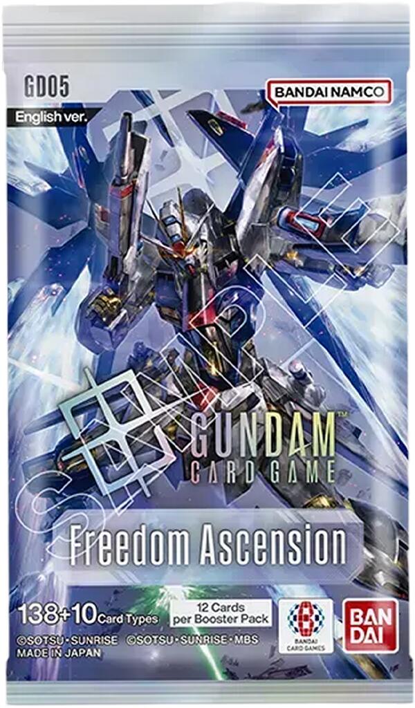 Gundam TCG: Freedom Ascension - Freedom Ascension Booster Pack (GD05)