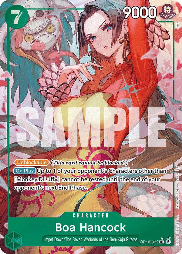 Boa Hancock (Alternate Art) - OP16-032