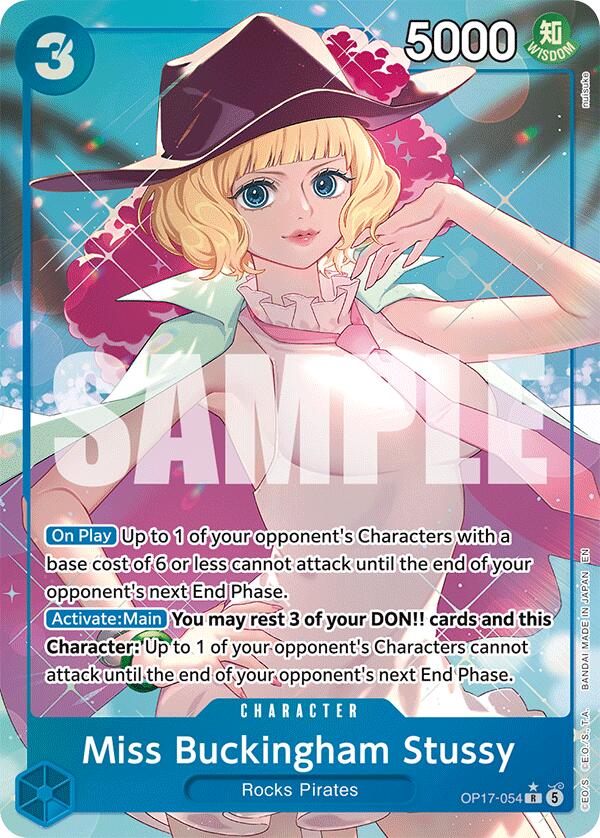 Miss Buckingham Stussy (Alternate Art) - OP17-054
