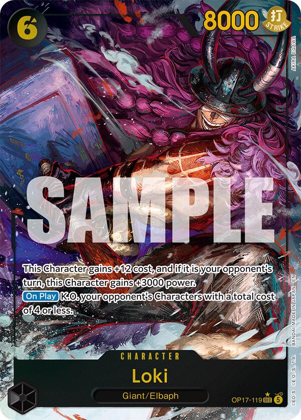 Loki (Alternate Art) - OP17-119