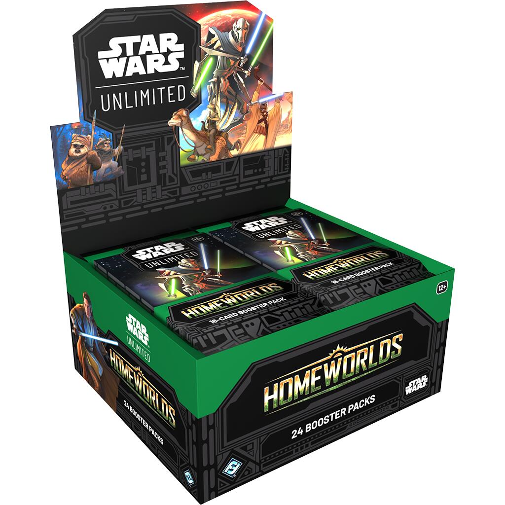 Star Wars Unlimited: Homeworlds - Homeworlds - Booster Display