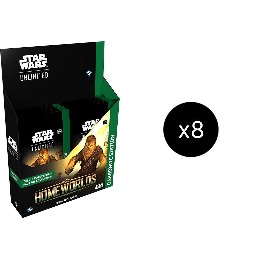Star Wars Unlimited: Homeworlds - Homeworlds Carbonite Edition - Booster Case