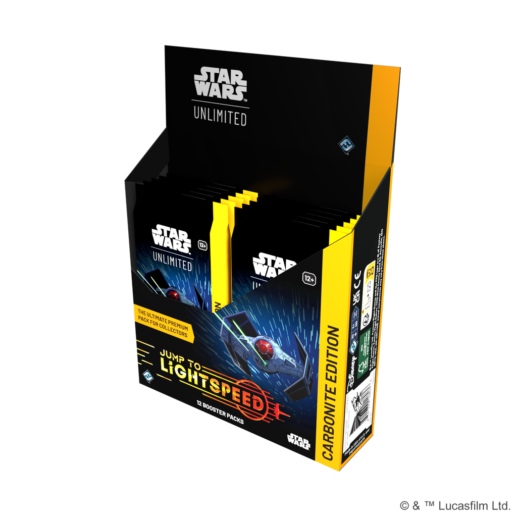 Star Wars: Unlimited - Jump to Lightspeed - Carbonite Edition Booster Box