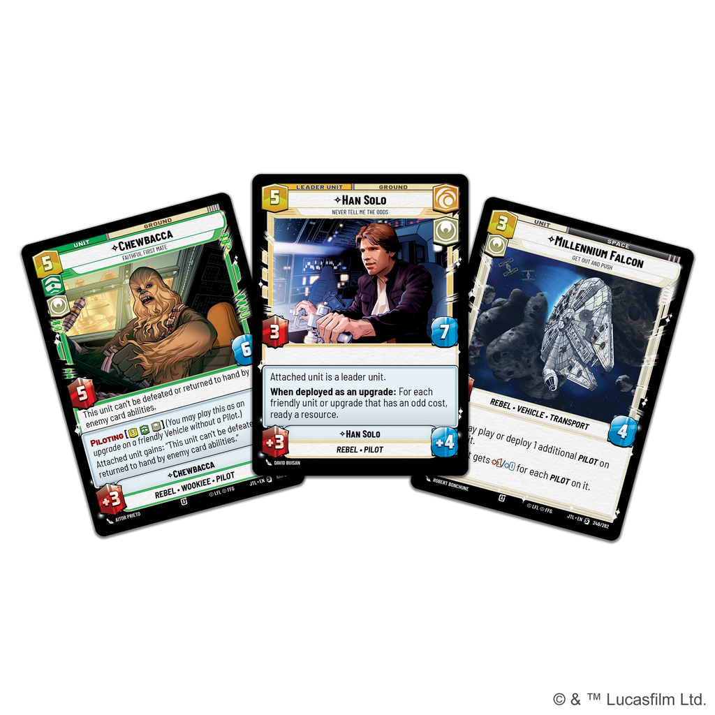 Star Wars: Unlimited - Jump to Lightspeed- Spotlight Deck - Han