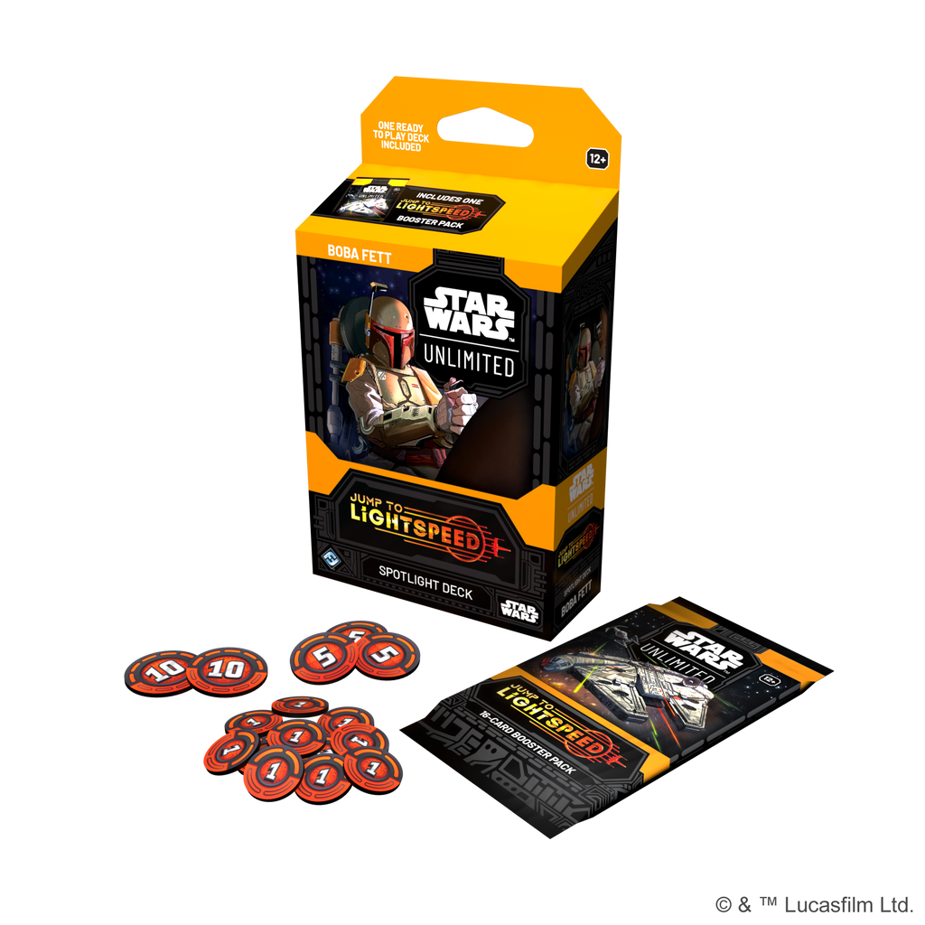 Star Wars: Unlimited - Jump to Lightspeed- Spotlight Deck - Boba