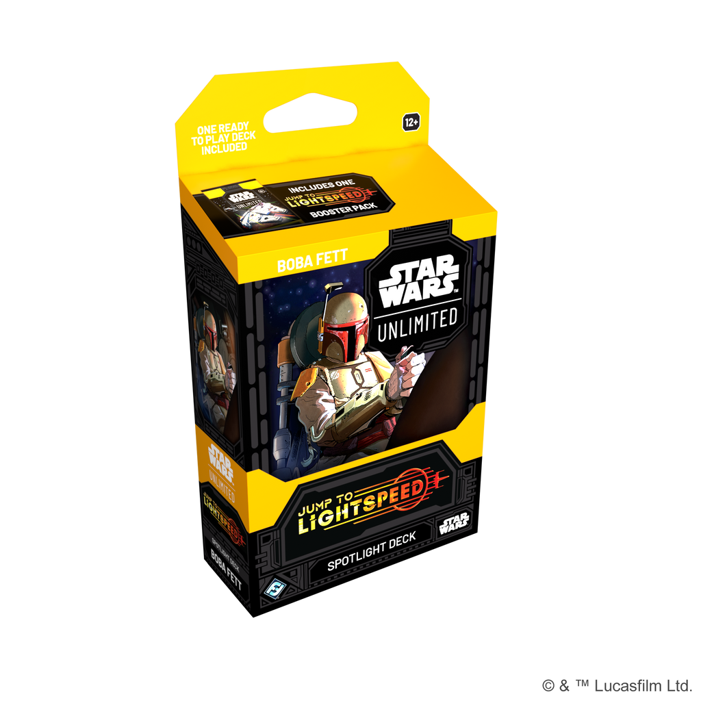 Star Wars: Unlimited - Jump to Lightspeed- Spotlight Deck - Boba