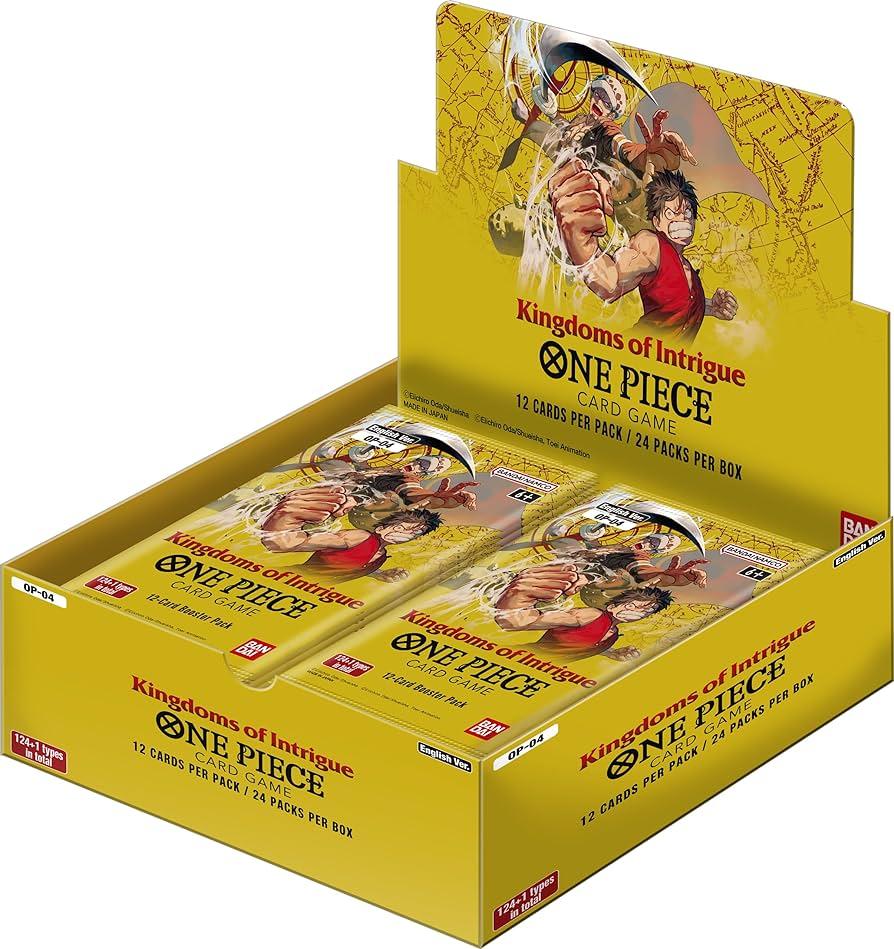 One Piece TCG: Kingdoms of Intrigue - Booster Box OP-04