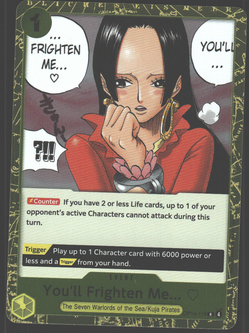 You'll Frighten Me... - OP14-118