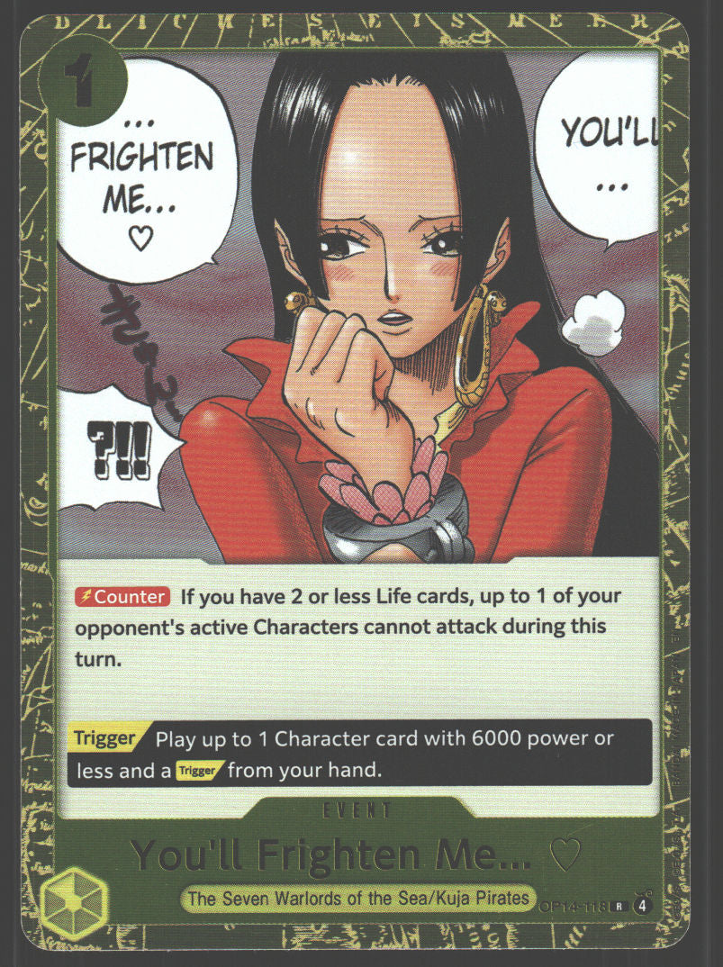 You'll Frighten Me... - OP14-118